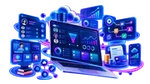 Centralized management dashboard icon